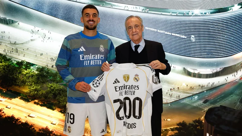 Ceballos jubilált (kép: realmadrid.com)