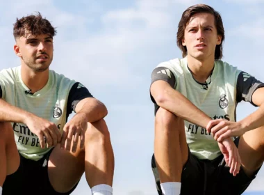Asencio és Carreras (kép: realmadrid.com)
