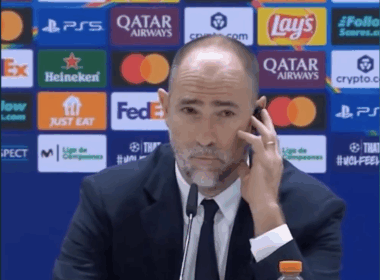 Igor Tudor (forrás: Youtube video screenshot, Informando)