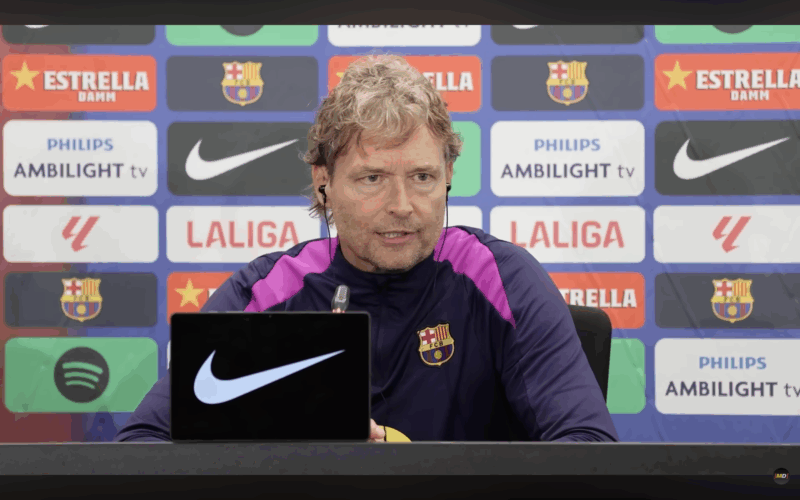MARCUS SORG (Forrás: Youtube video screenshot, Mundo Deportivo)