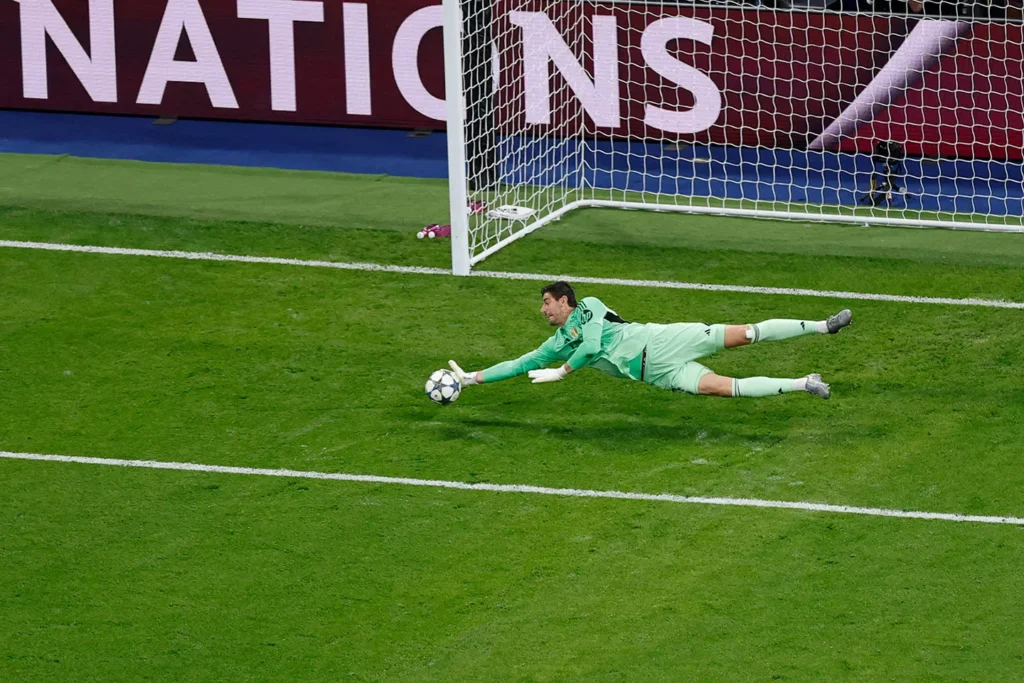 Thibaut Courtois (forrás: realmadrid.com)