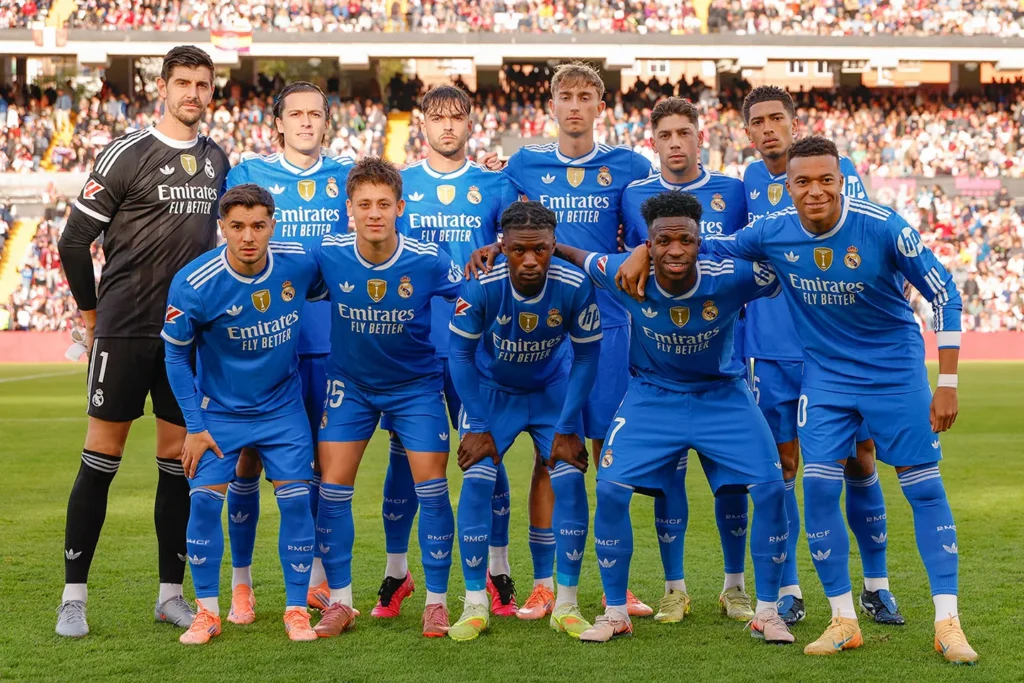 A Real Madrid kezdőcsapata (forrás: realmadrid.com)