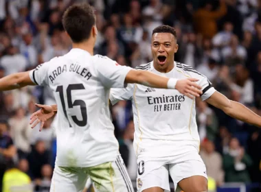 Arda Güler és Mbappé (kép: realmadrid.com)