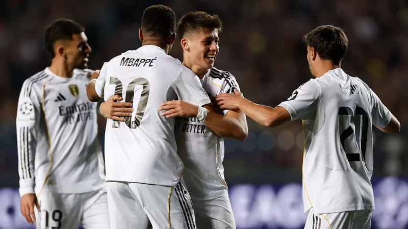 Olympiacos - Real Madrid (kép: realmadrid.com)