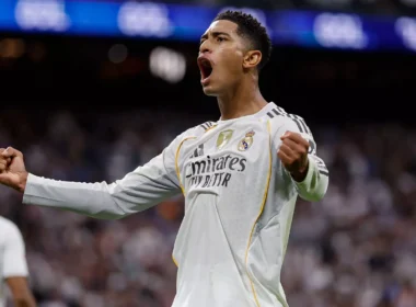 A remeklő Jude Bellingham (kép: realmadrid.com)