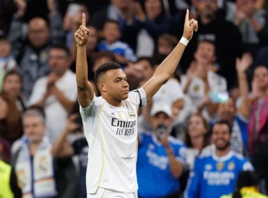 Mbappé bombaformában (kép: realmadrid.com)