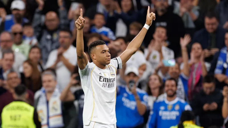 Mbappé bombaformában (kép: realmadrid.com)
