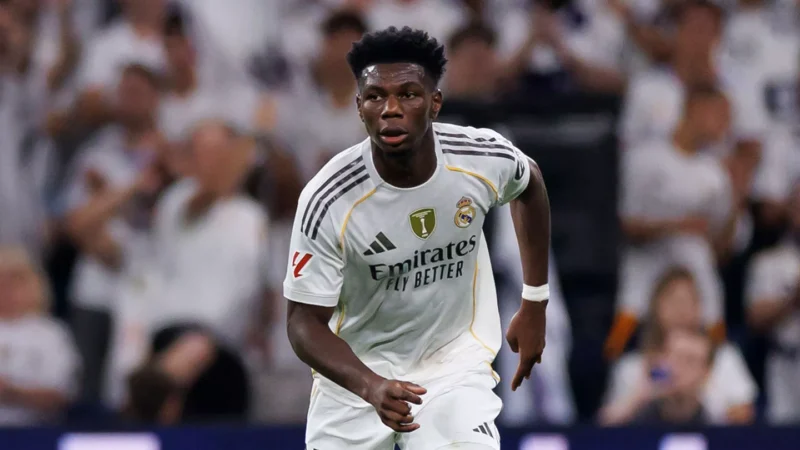 Aurélien Tchouaméni (forrás: realmadrid.com)