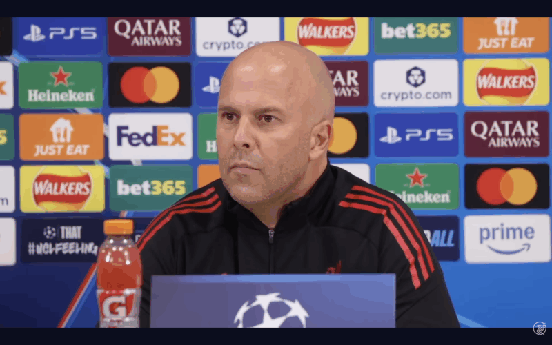 Arne Slot kép forrása: youtube screenshot (This is Anfield)