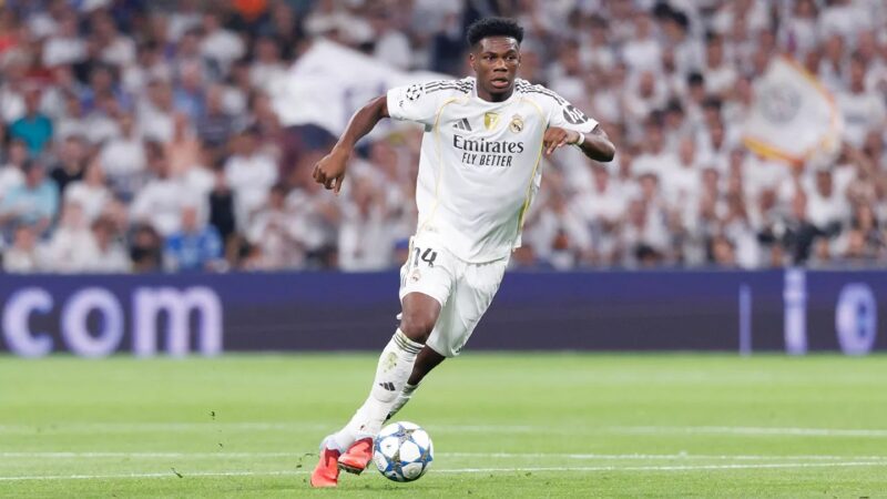 Aurélien Tchouaméni (forrás: realmadrid.com)