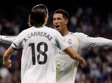 Carreras és Bellingham (kép: realmadrid.com)