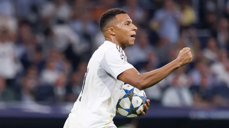 Kylian Mbappé (forrás: realmadrid.com)