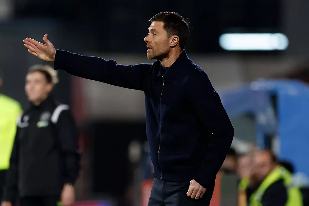 Xabi Alonso a Talavera elleni Király-kupa mérkőzésen.