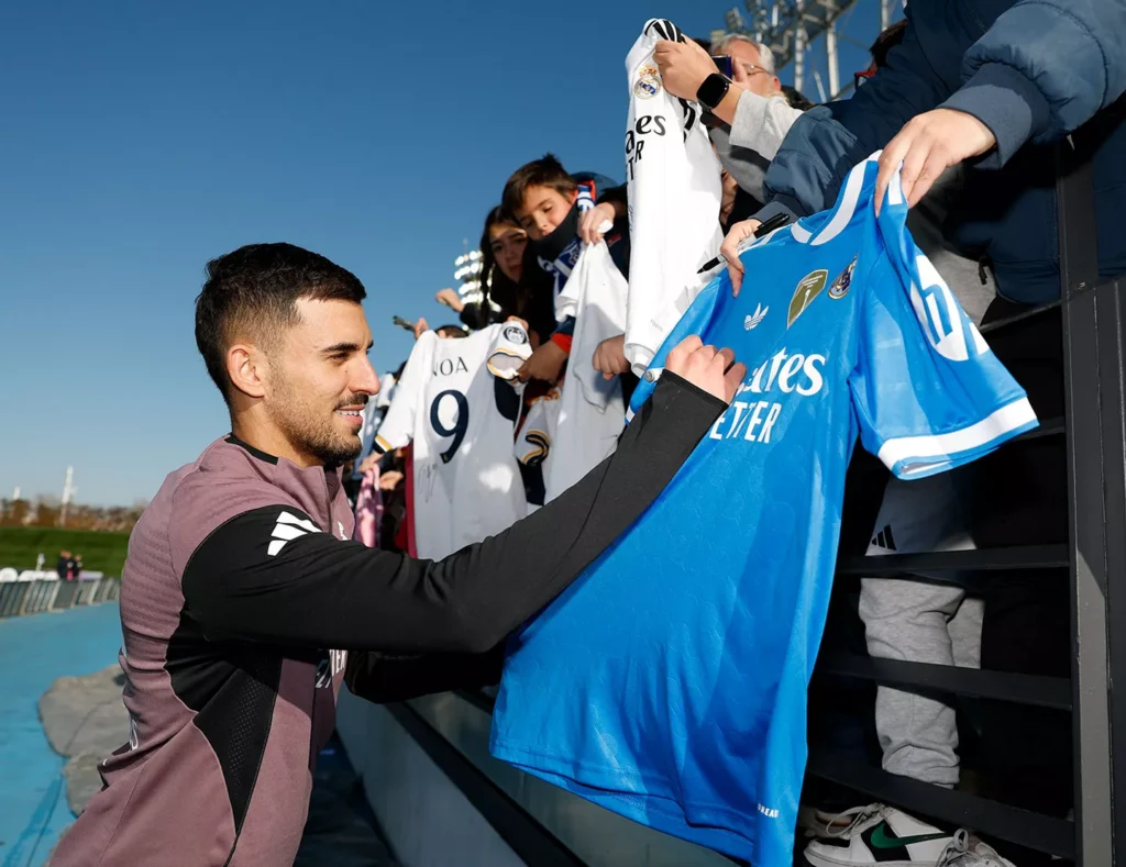 Dani Ceballos (forrás: realmadrid.com)