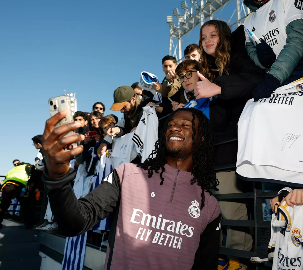 Eduardo Camavinga (forrás: realmadrid.com)