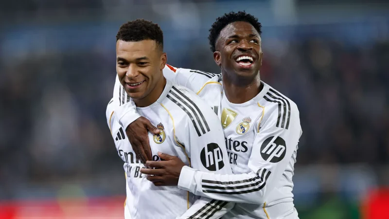 Mbappé és Vini Jr.