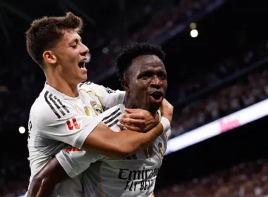 Güler és Vini (kép: realmadrid.com)