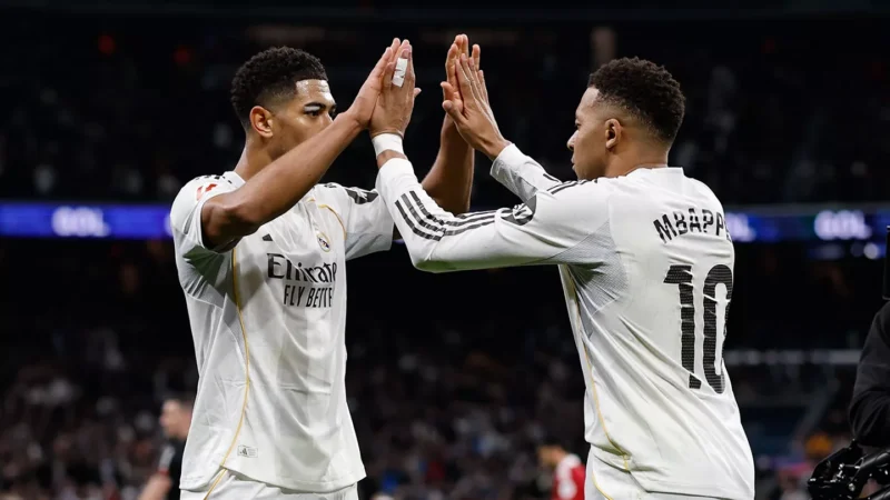 Bellingham és Mbappé