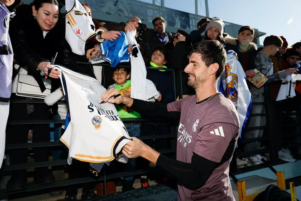 Thibaut Courtois (forrás: realmadrid.com)