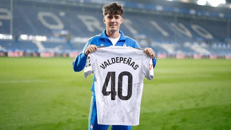 Víctor Valdepeñas (forrás: realmadrid.com)