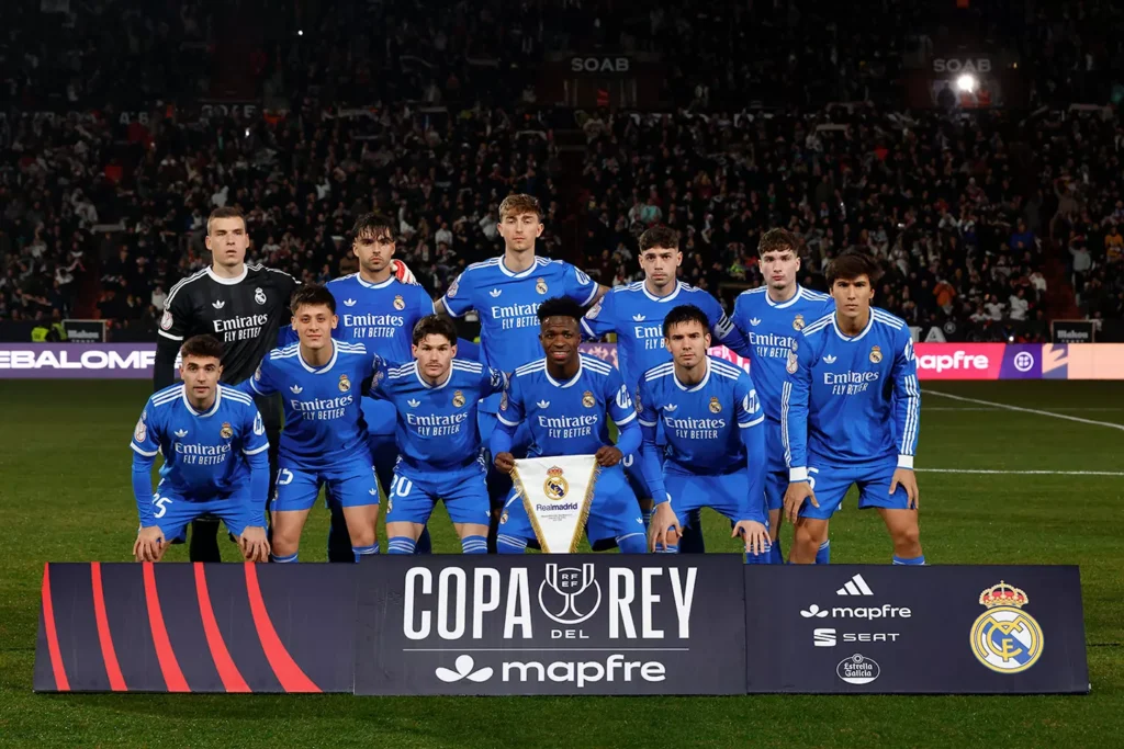 A Real Madrid kezdőcsapa (forrás: realmadrid.com)