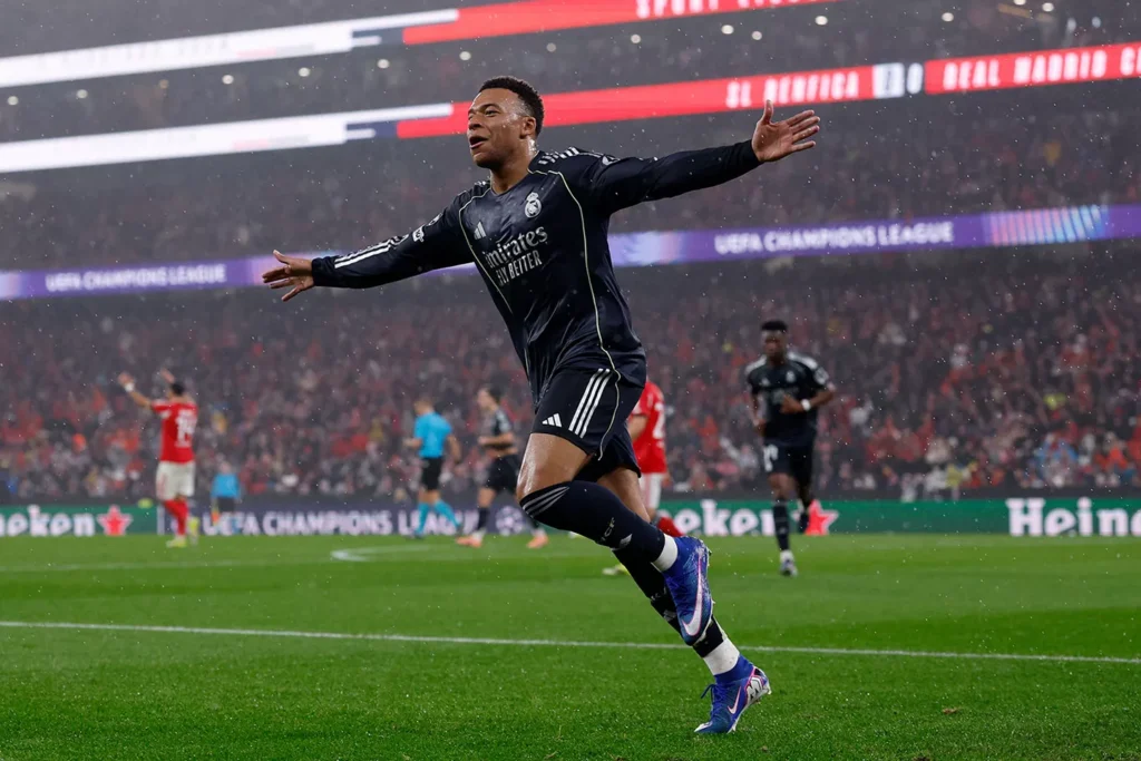 Kylian Mbappé (forrás: realmadrid.com)