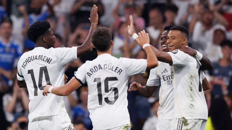 Real Madrid - Monaco (forrás: realmadrid.com)