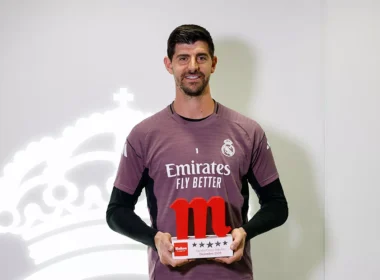Courtois (forrás: realmadrid.com)