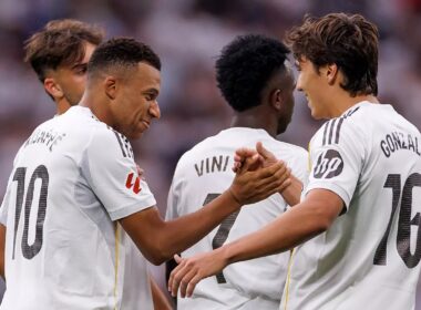 Mbappé és Gonzalo (forrás: realmadrid.com)