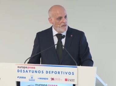 Javier Tebás (forrás: video screenshot, AS TV)