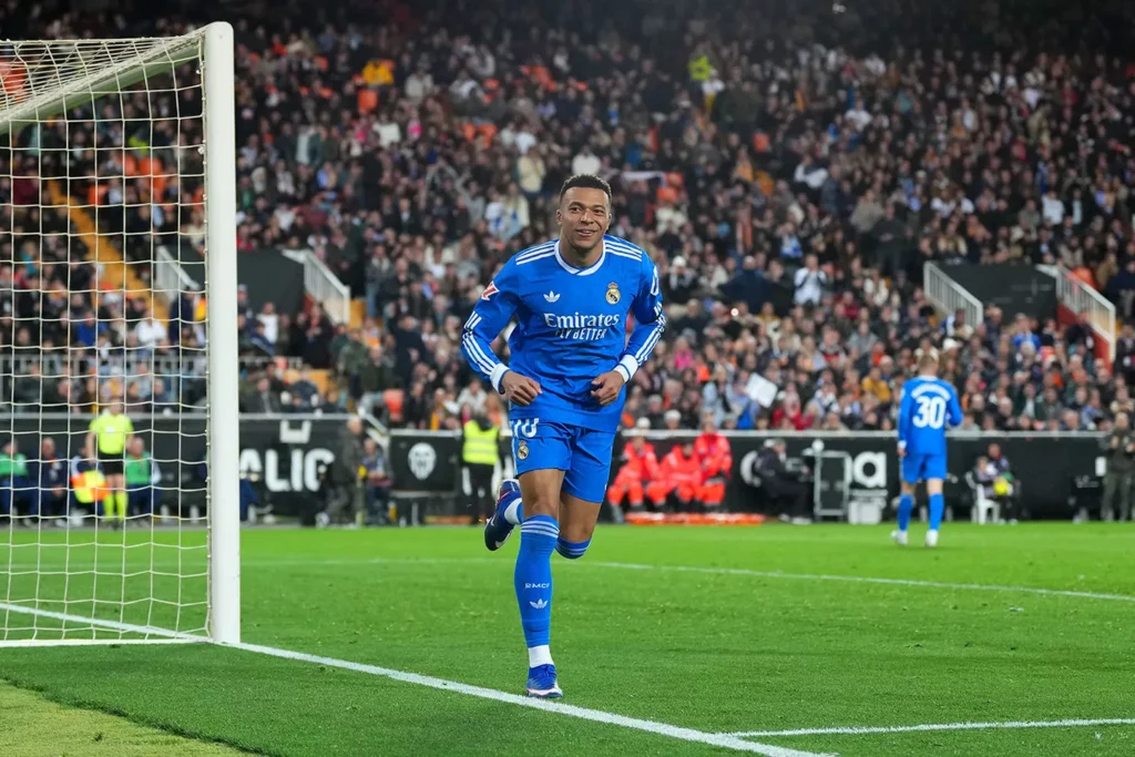 Kylian Mbappé (forrás: realmadrid.com)
