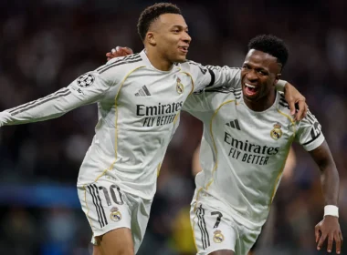 Mbappé és Vinícius (forrás: realmadrid.com)