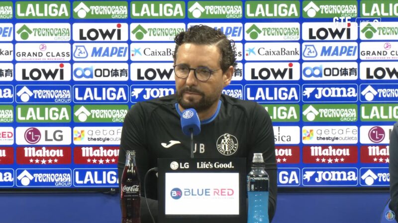 José Bordalás (forrás: youtube video screenshot, Getafe C.F.)