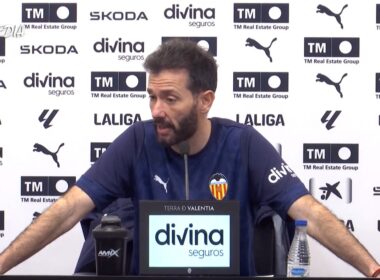 Carlos Corberán (forrás: video screenshot, Valencia TV)
