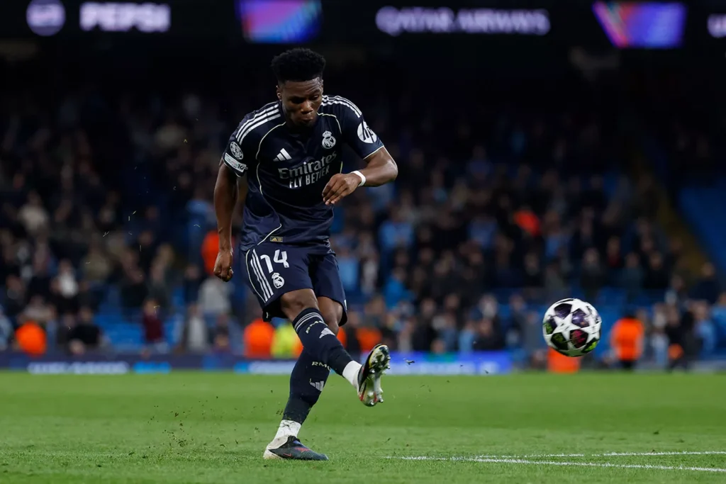 Aurélien Tchouameni (forrás: realmadrid.com)