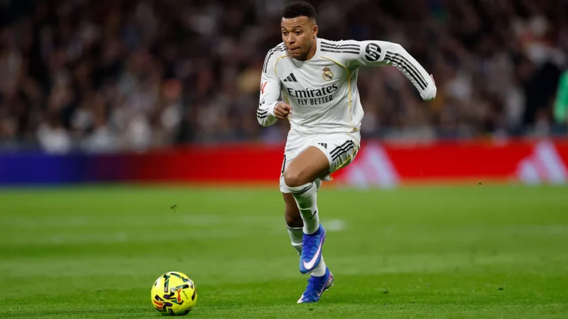 Kylian Mbappé (forrás: realmadrid.com)
