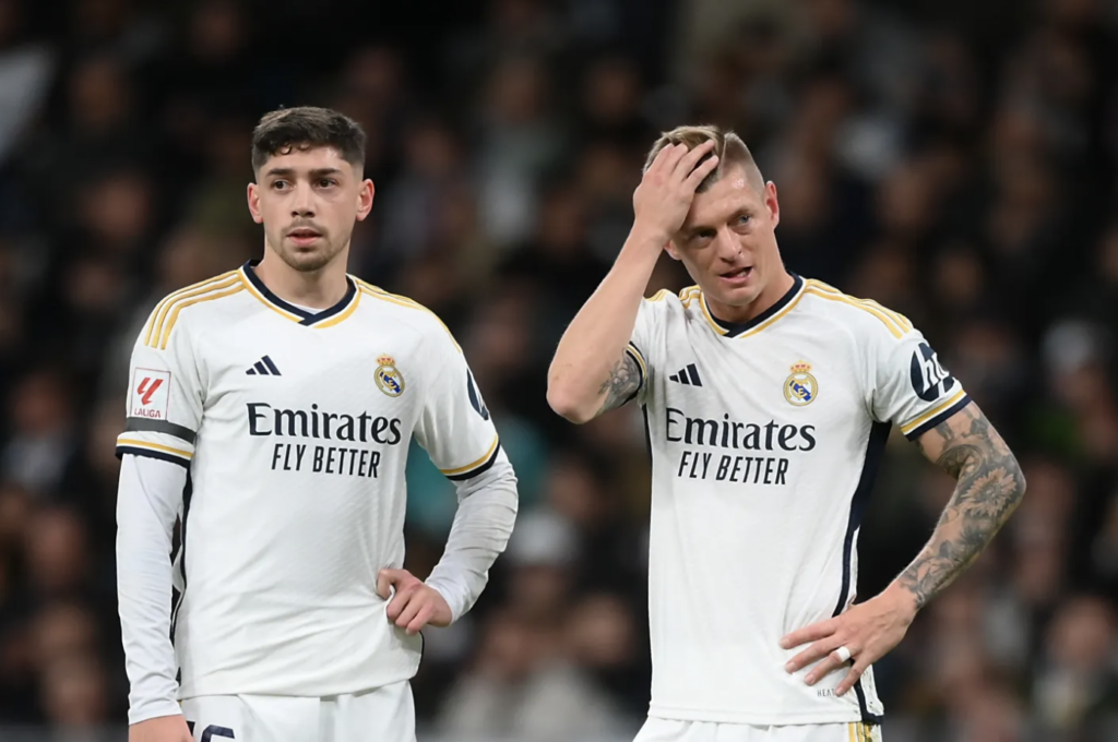 Fede Valverde és Toni Kroos (forrás:realmadrid.com)