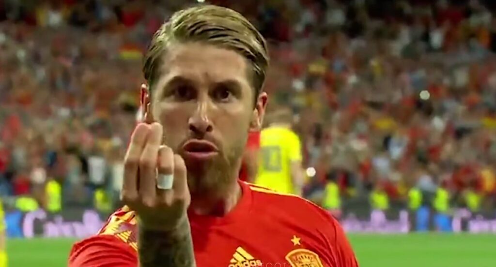 Sergio Ramos (forrás: youtube screenshot)