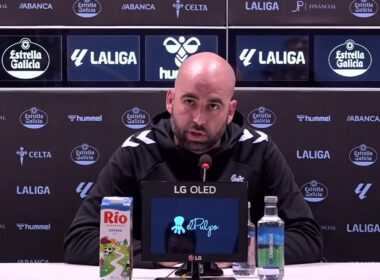 Claudio Giráldez (forrás: youtube video screenshot, RC Celta)