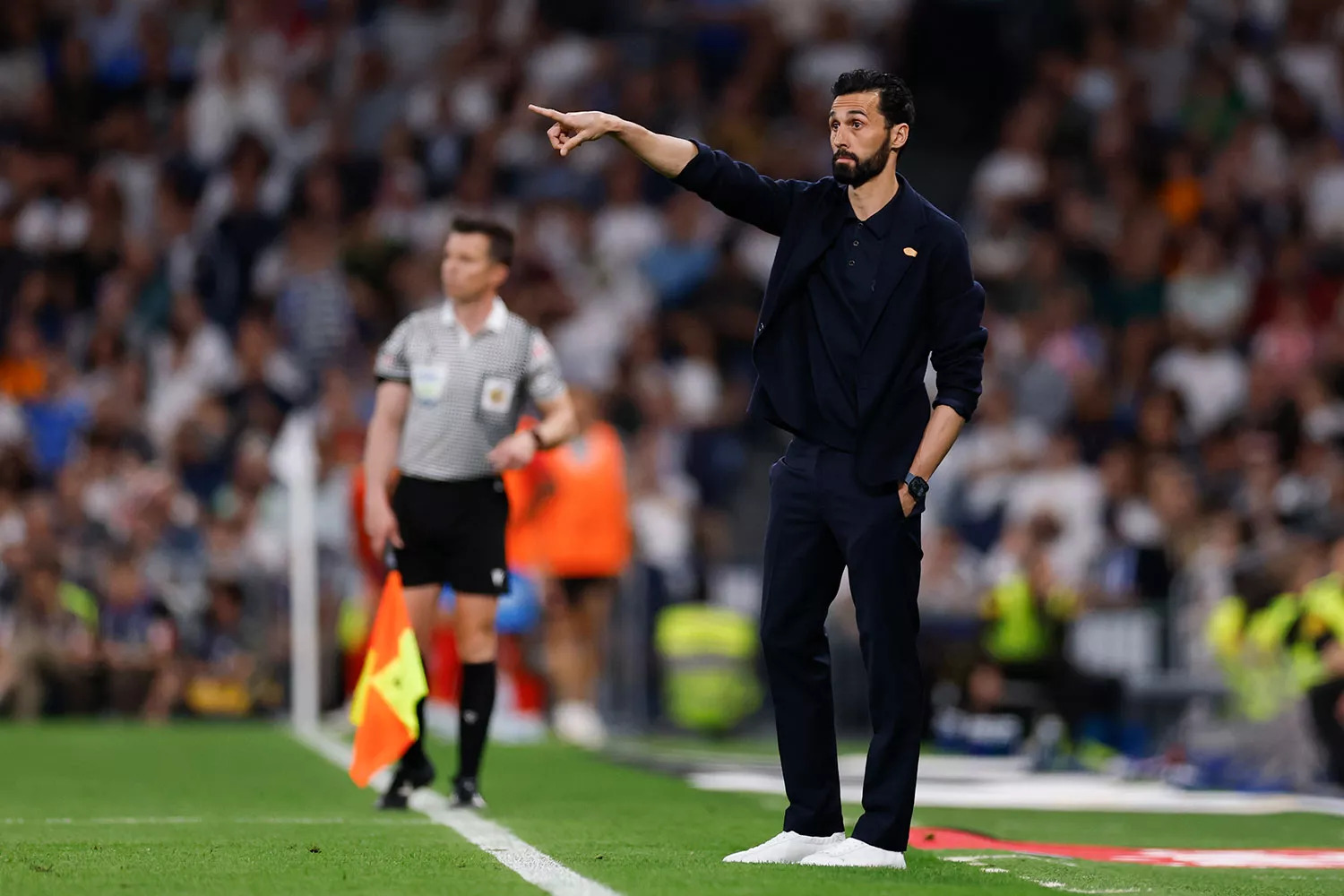 Álvaro Arbeloa a Girona ellen (forrás: realmadrid.com)