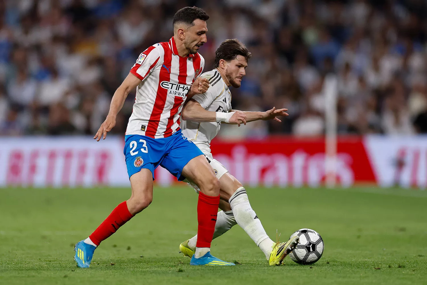 Fran García a Girona ellen (forrás: realmadrid.com)
