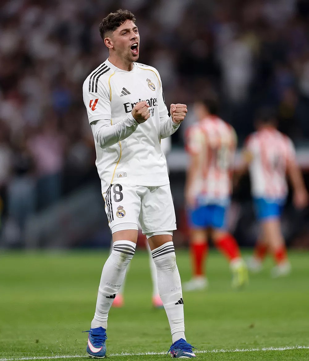 Fede Valverde, a Girona elleni meccs legjobbja (forrás: realmadrid.com)