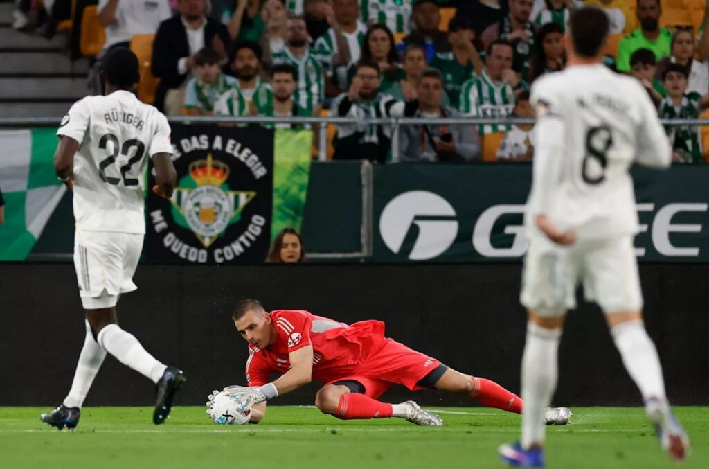 Andriy Lunin (forrás: realmadrid.com)