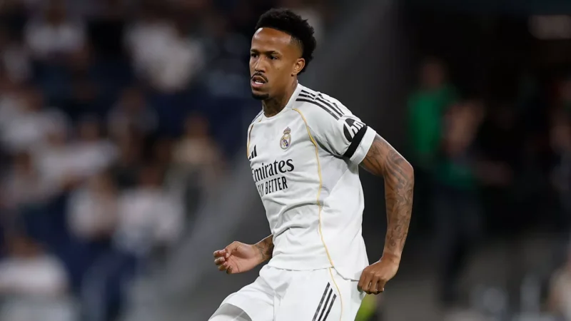 Éder Militão (forrás: realmadrid.com)