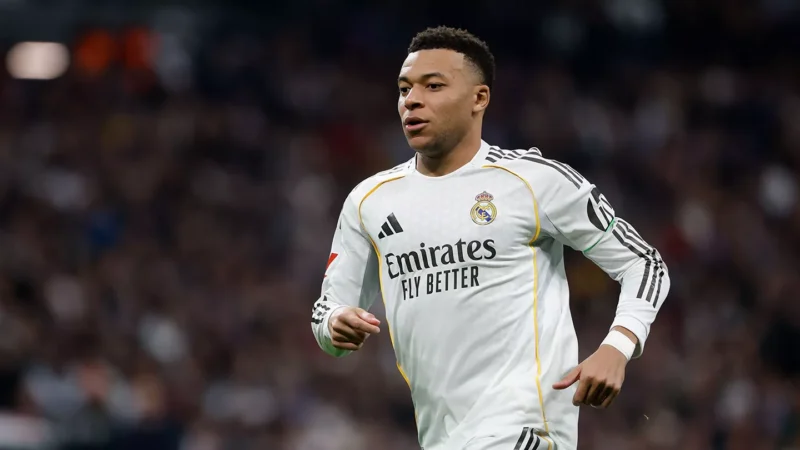 Kylian Mbappé (forrás: realmadrid.com)