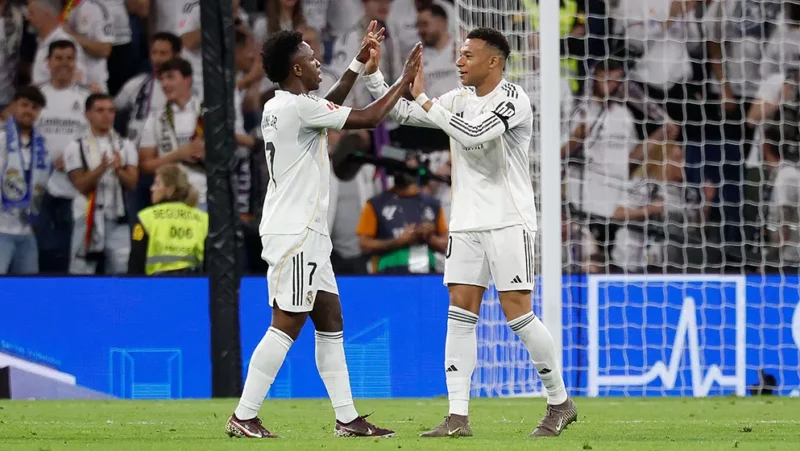 Vini Jr. és Mbappé