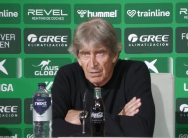 Manuel Pellegrini (forrás: Youtube video screenshot, Real Betis Balompié)
