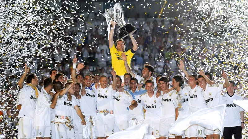 Bajnokcsapat (forrás: realmadrid.com)