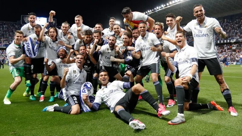 Bajnokcsapat (forrás: realmadrid.com)