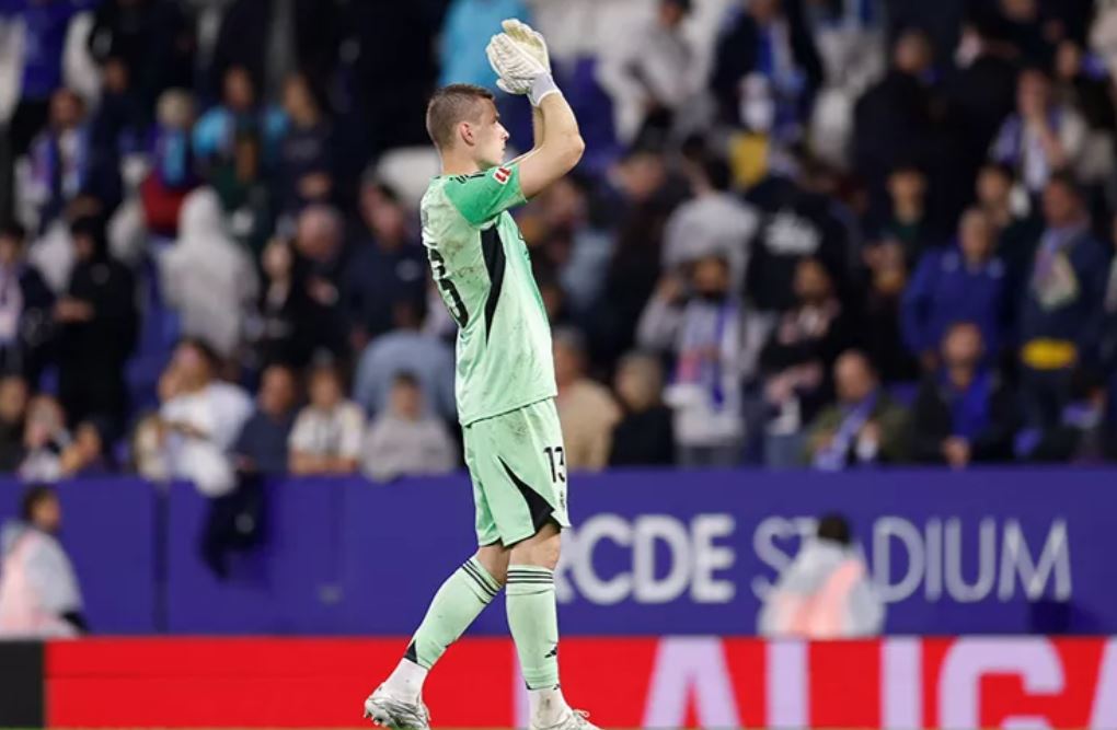 Andriy Lunin (forrás: realmadrid.com)